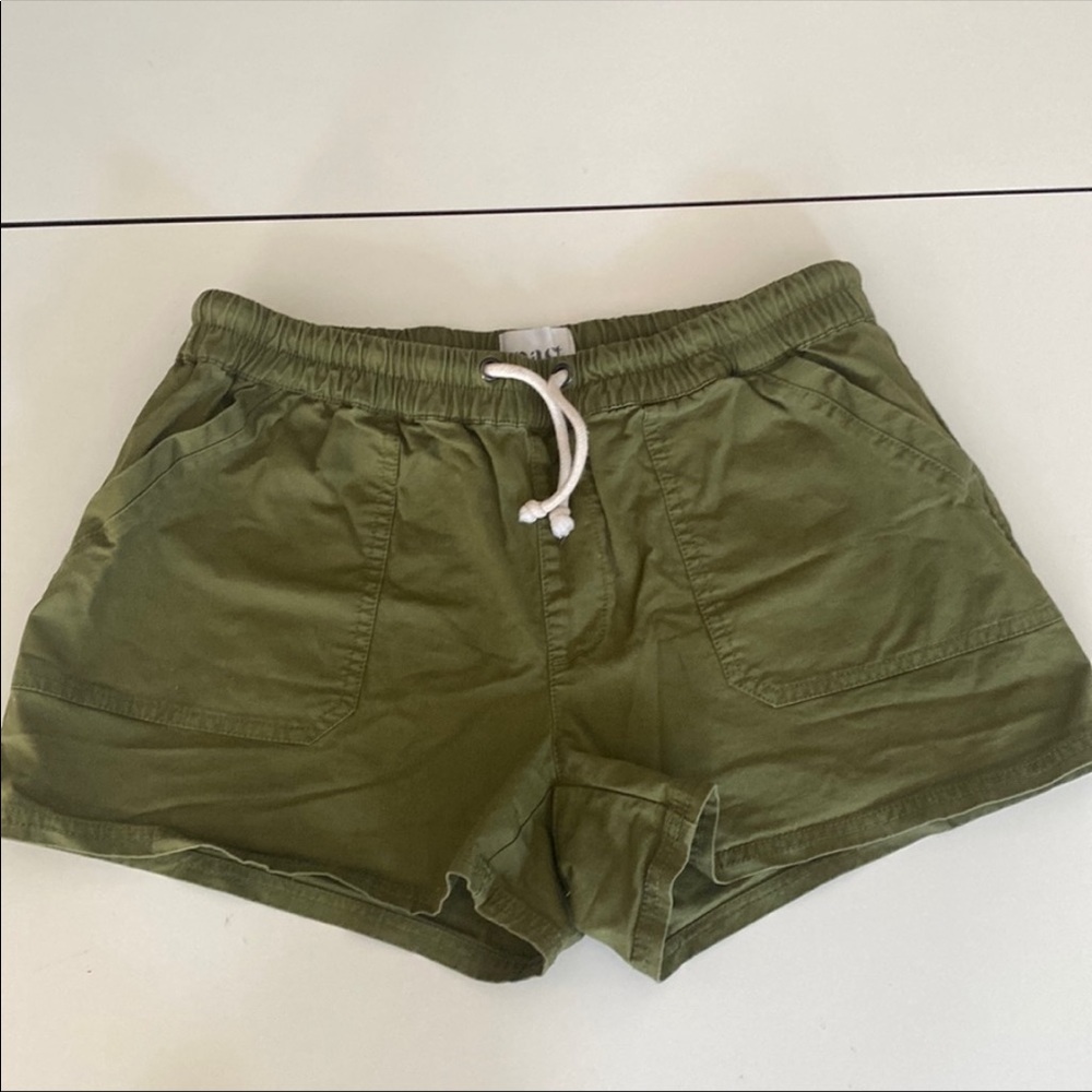 Pact Shorts, Olive Green Color, Size Medium
